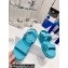 Dior Lambskin DiorAct Sandals Blue 2022