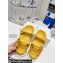 Dior Lambskin DiorAct Sandals Yellow 2022