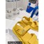Dior Lambskin DiorAct Sandals Yellow 2022
