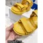 Dior Lambskin DiorAct Sandals Yellow 2022