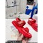 Dior Lambskin DiorAct Sandals Red 2022