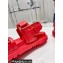 Dior Lambskin DiorAct Sandals Red 2022