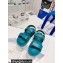 Dior Lambskin DiorAct Sandals Green 2022