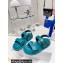 Dior Lambskin DiorAct Sandals Green 2022