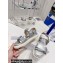Dior Lambskin DiorAct Sandals Silver 2022