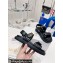 Dior Lambskin DiorAct Sandals Black 2022