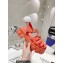 Prada Foam Rubber Sandals Lobster Pink 2022