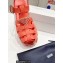 Prada Foam Rubber Sandals Lobster Pink 2022