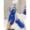 Prada Foam Rubber Sandals Blue 2022