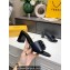 Fendi Leather Baguette Mules Black 2022