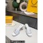 Fendi Leather Baguette Mules White 2022