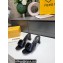 Fendi Leather Baguette Mules Black 2022