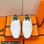 Hermes "H" cut-out detail Catena Mules White