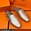 Hermes "H" cut-out detail Catena Mules Silver