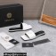 Versace La Medusa Leather Slides White