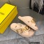 Fendi Fendigraphy Leather Slides Pink 2022