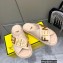 Fendi Fendigraphy Leather Slides Pink 2022
