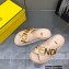 Fendi Fendigraphy Leather Slides Pink 2022