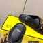 Fendi Fendigraphy Leather Slides Black 2022