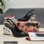 Dolce & Gabbana Heel 10.5cm Slingbacks Black with DG Heel 2022
