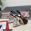 Dolce & Gabbana Heel 10.5cm Slingbacks Black with DG Heel 2022