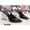 Dolce & Gabbana Heel 10.5cm Slingbacks Patent Black with DG Heel 2022