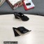 Dolce & Gabbana Heel 11cm Mules Calfskin Black with Geometric Heel 2022