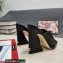 Dolce & Gabbana Heel 11cm Mules Calfskin Black with Geometric Heel 2022