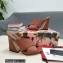 Dolce & Gabbana Heel 11cm Mules Calfskin Brown with Geometric Heel 2022