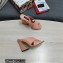 Dolce & Gabbana Heel 11cm Mules Calfskin Nude Pink with Geometric Heel 2022