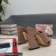 Dolce & Gabbana Heel 11cm Mules Calfskin Nude with Geometric Heel 2022