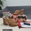 Dolce & Gabbana Heel 11cm Mules Suede Camel with Geometric Heel 2022