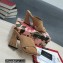 Dolce & Gabbana Heel 11cm Mules Suede Camel with Geometric Heel 2022