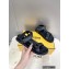 Fendi Feel Sandals Leather Black with Wide Bands 2022