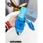 Prada Logo-print Plexiglas PVC Slides Blue 2022