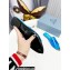 Prada Logo-print Plexiglas PVC Slides Blue 2022