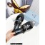 Prada Logo-print Plexiglas PVC Slides Black 2022