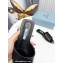 Prada Leather Slides Black 2022