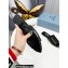 Prada Leather Slides Black 2022