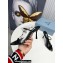 Prada Heel 10cm Logo-print Plexiglas PVC Slides Black/Transparent 2022