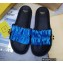Fendi Feel Satin Slides Blue 2022