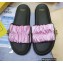 Fendi Feel Satin Slides Pink 2022