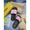 Fendi Feel Satin Slides Pink 2022