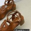 Dior Heel 4.5cm D-Club Sandals Brown 2022