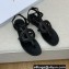 Dior D-Club Flat Thong Sandals Black 2022