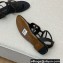Dior D-Club Flat Thong Sandals Black 2022