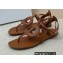 Dior D-Club Flat Thong Sandals Brown 2022