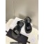 Celine CLEA TRIOMPHE SANDALs in Vegetal Calfskin Black 2022