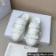 Dior D-Wander Open-back Sneakers Technical Fabric White 2022