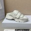 Dior D-Wander Open-back Sneakers Technical Fabric White 2022